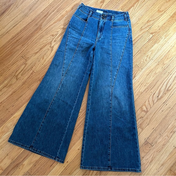 Anthropologie Jeans Anthropologie Pilcro High Rise Wide Leg Jeans Poshmark